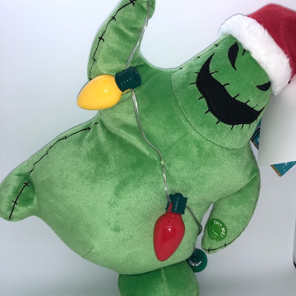 Disney Nightmare Before Christmas Animated Oogie Boogie Plush - Picture 3 of 4